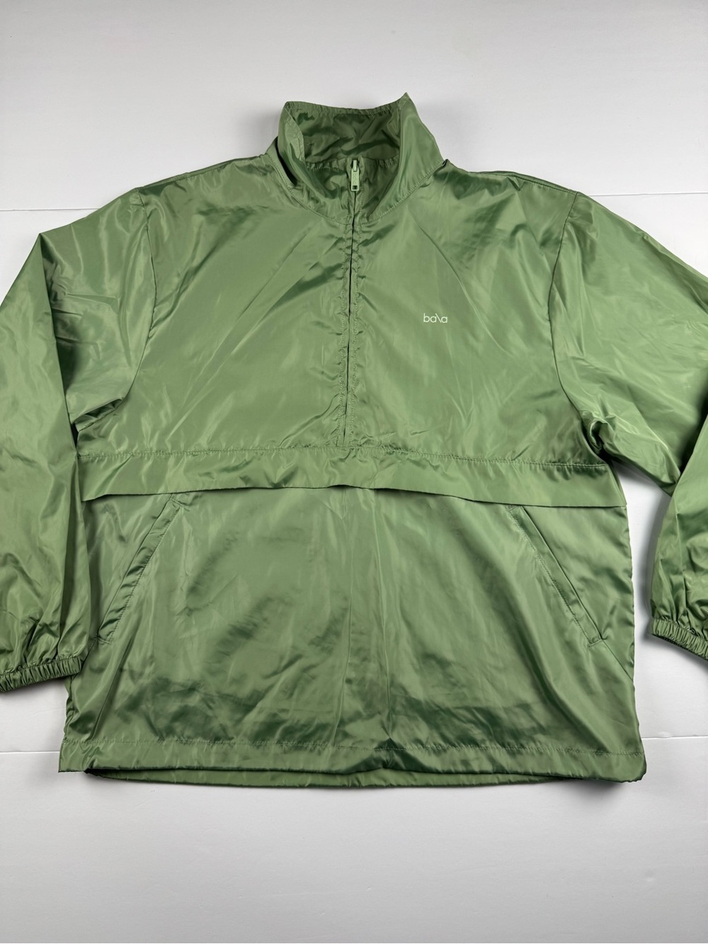 Bala Olive Green Pullover Windbreaker Jacket